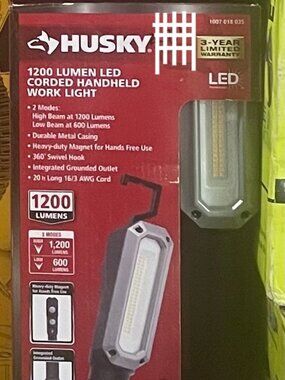Husky 1200 Lumen Hand held Work Light